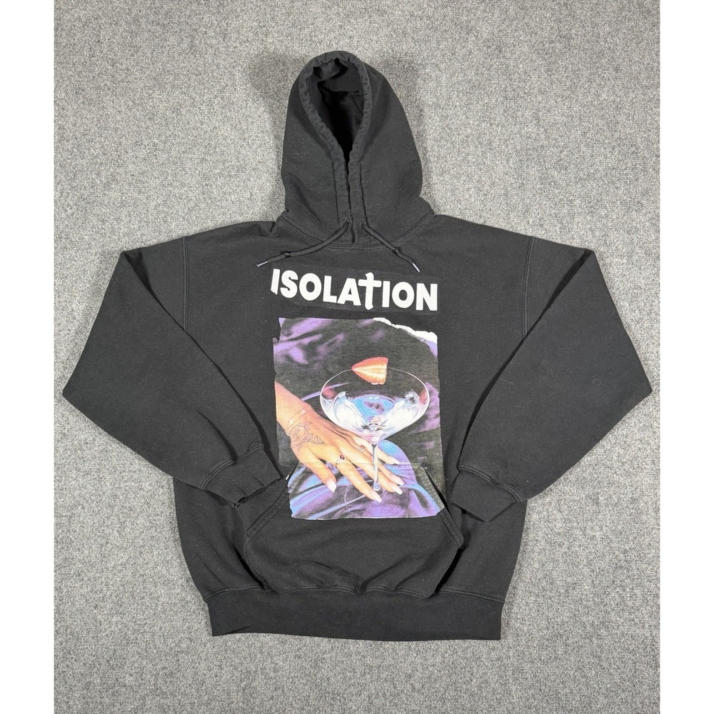 Kali Uchis Isolation 2018 Album Official Music Merch Black Womens Medium Hoodie